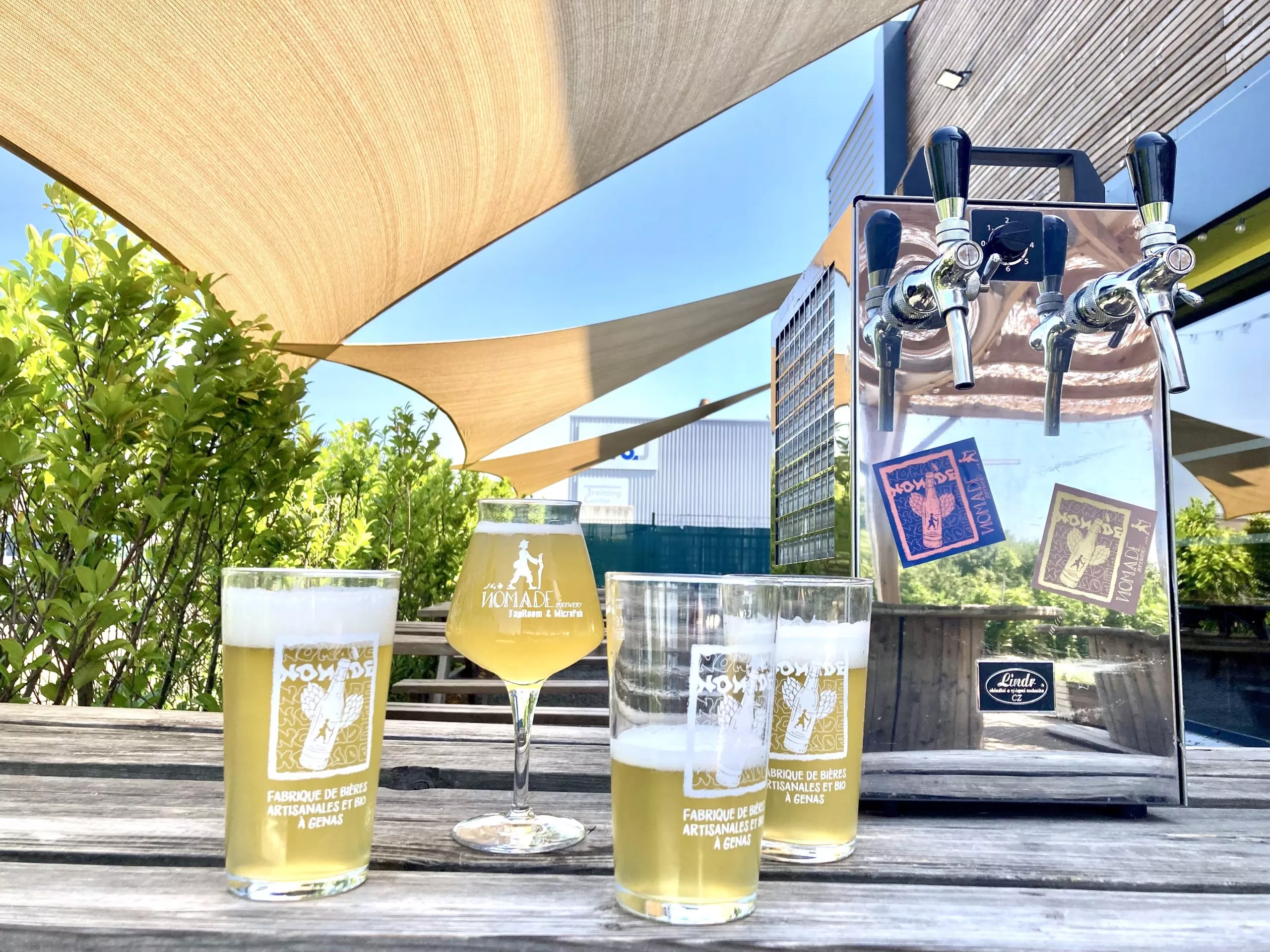 La tirreuse à biere nomade