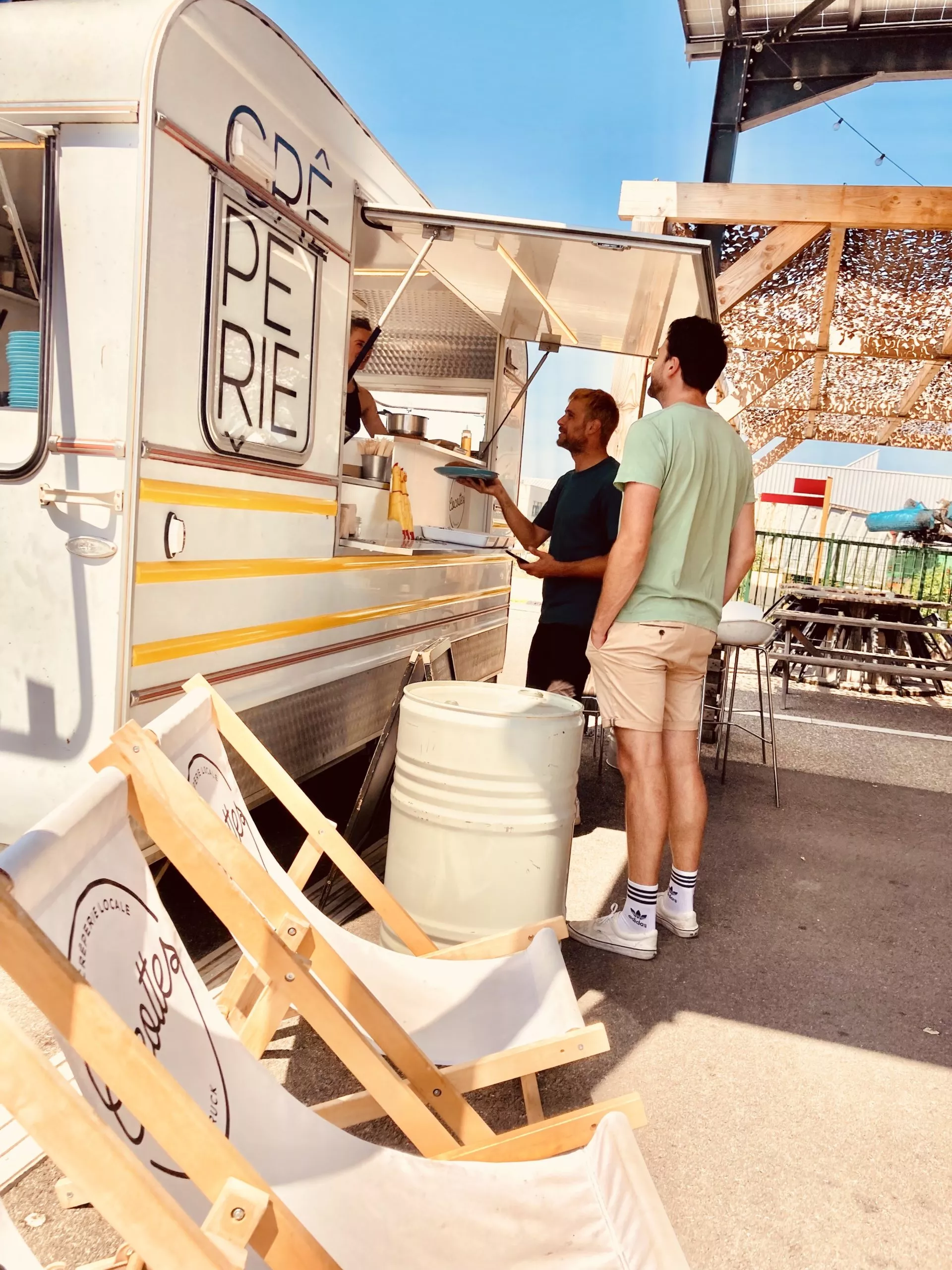 Le foodtruck de nomade bière à Lyon